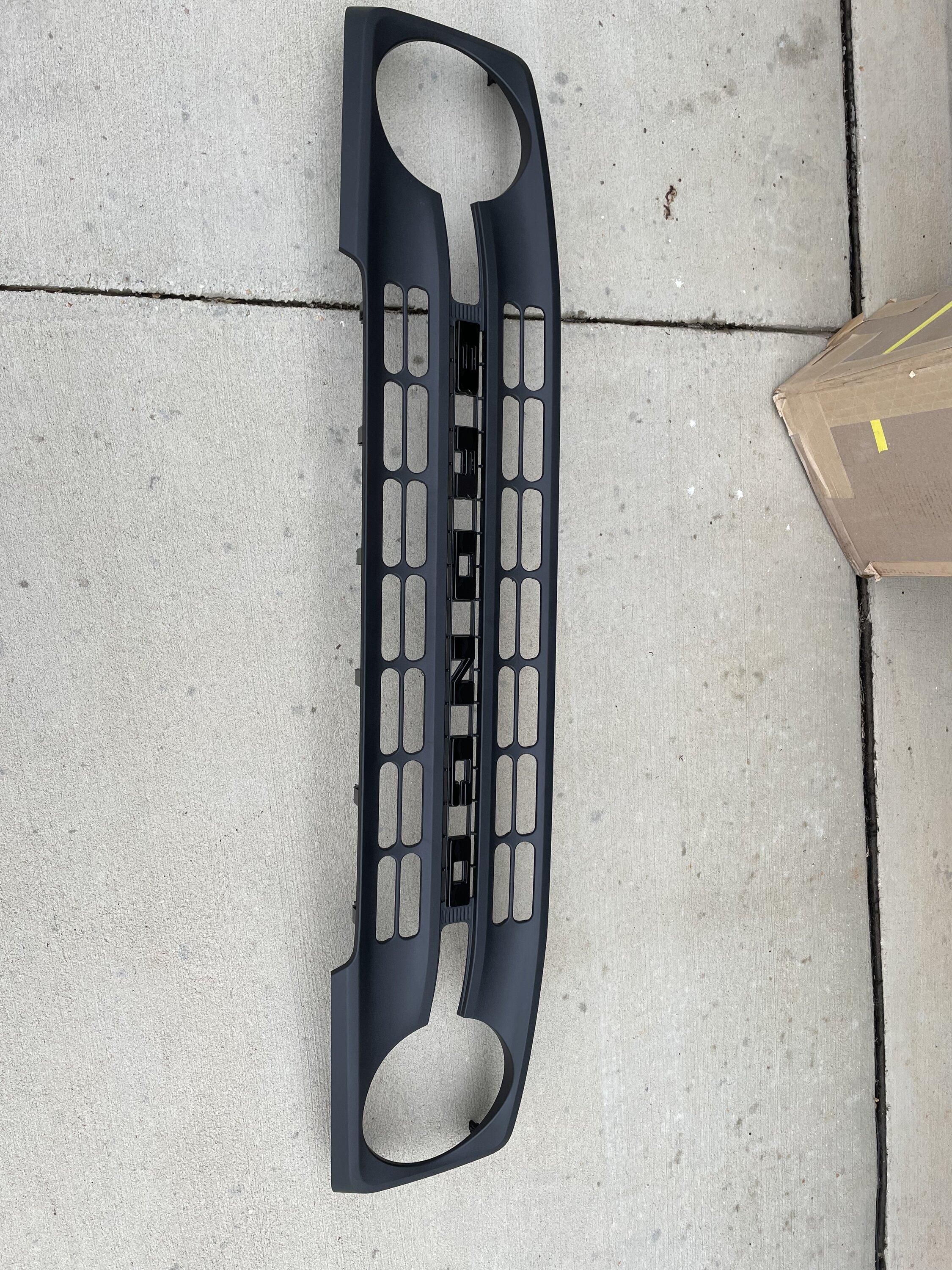 Ford Bronco WTS: Base MIC Black Grille $250 A23D6D69-15A5-4DB7-BDFE-77BF8EAD0D24