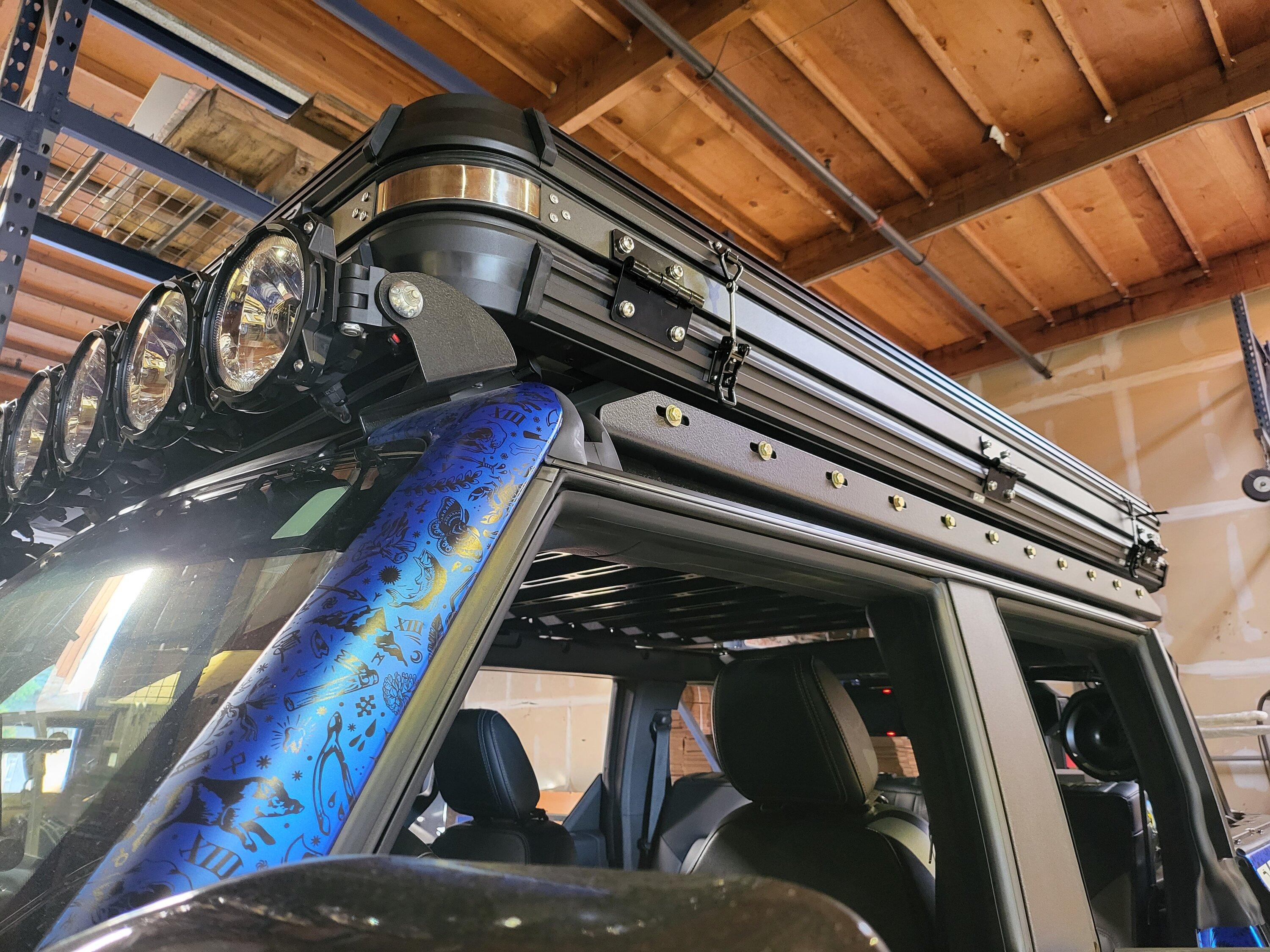 Ford Bronco BAMF Soft-Topless roof rack 20221005_170957