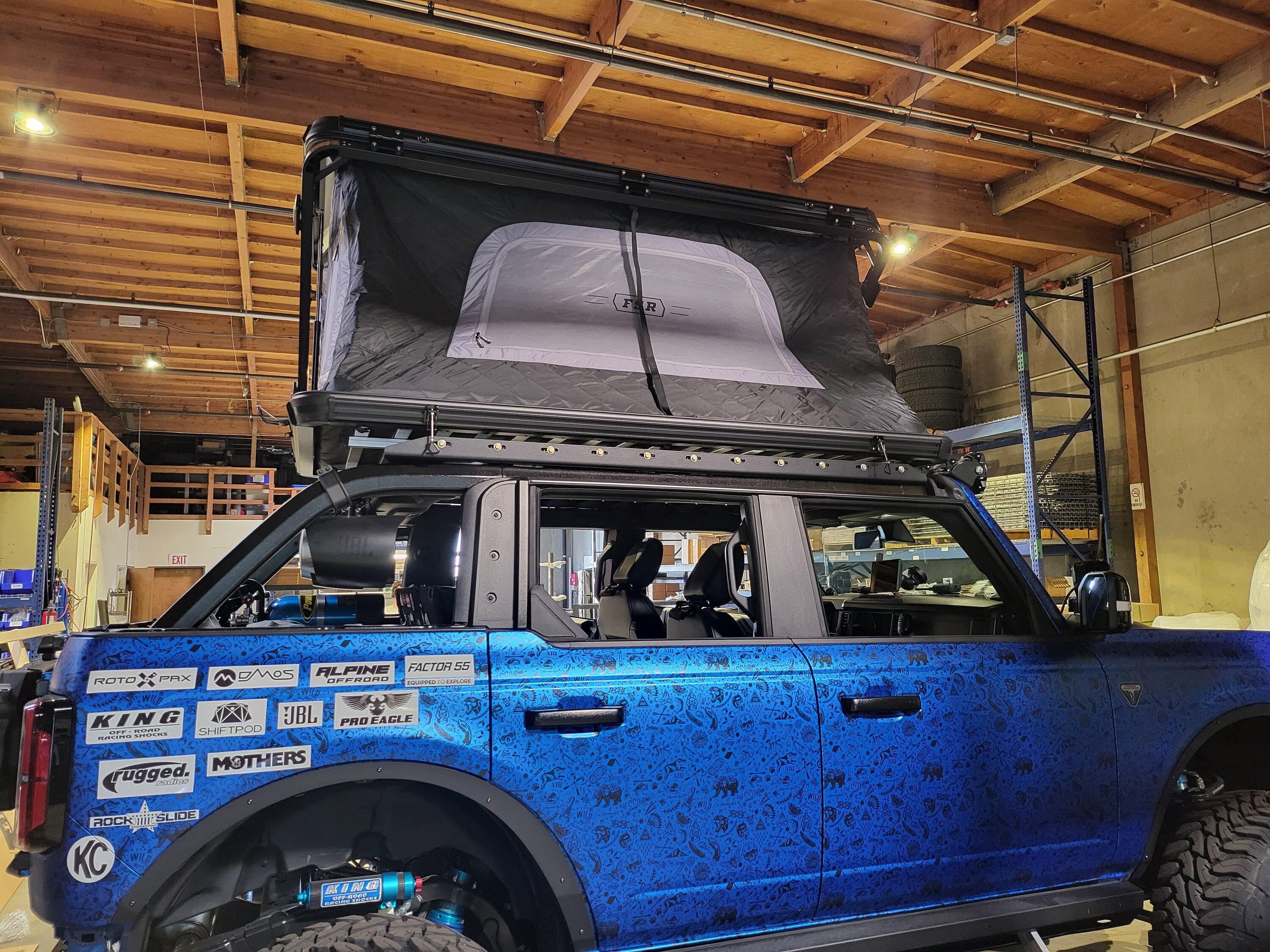 Ford Bronco BAMF Soft-Topless roof rack 20221005_171536