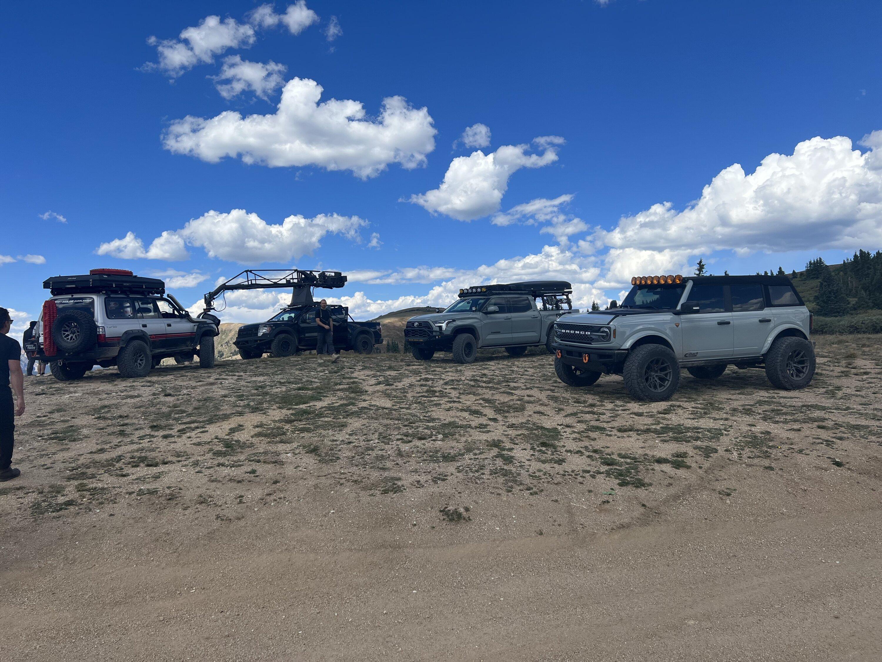 Ford Bronco My Adventure with TOYO Tires to Aspen CO on Commercial Shoot tempImageDVOsun