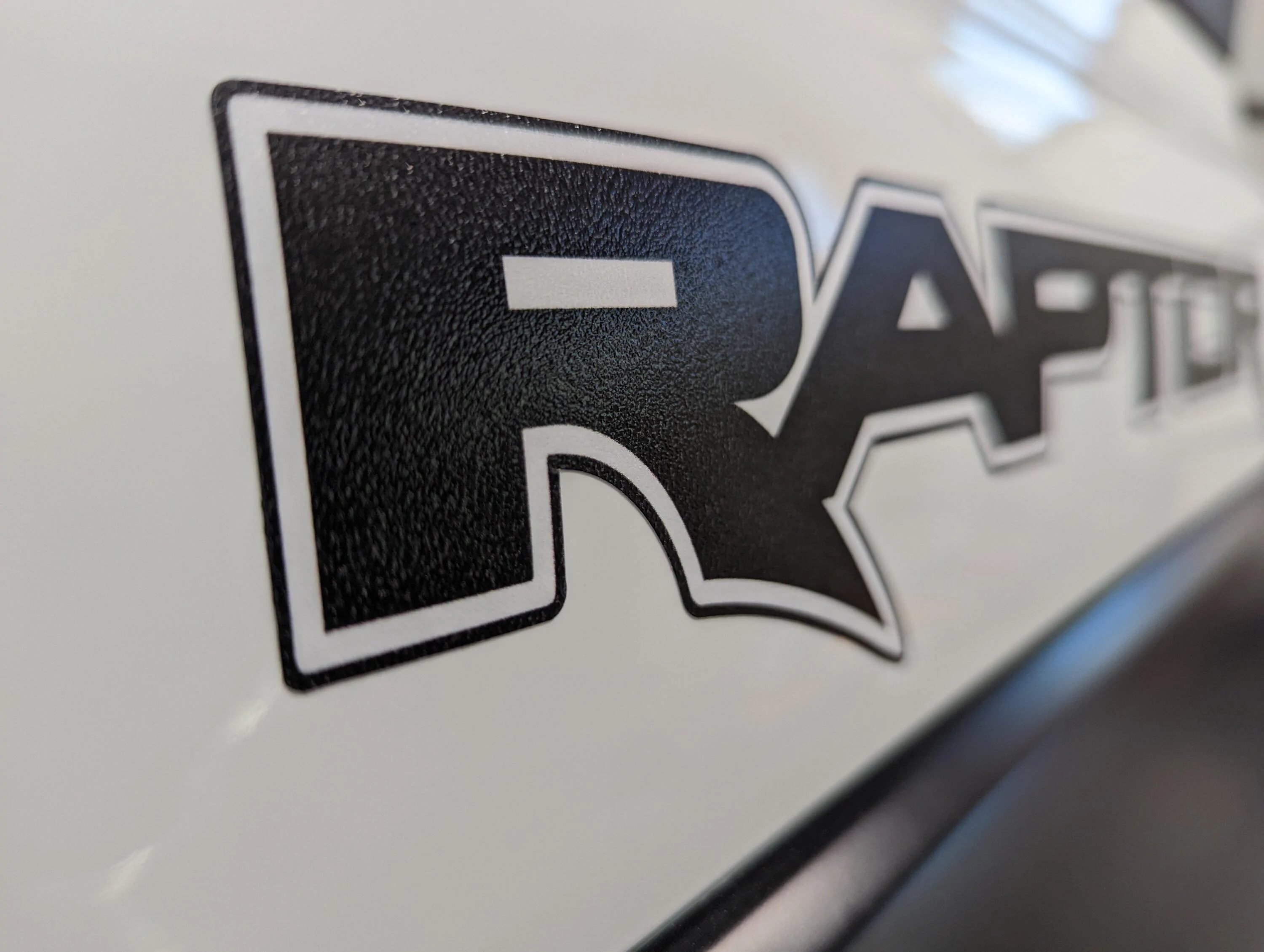 Ford Bronco Custom made my own Raptor factory graphic decal that was discontinued before production PXL_20221006_193701103
