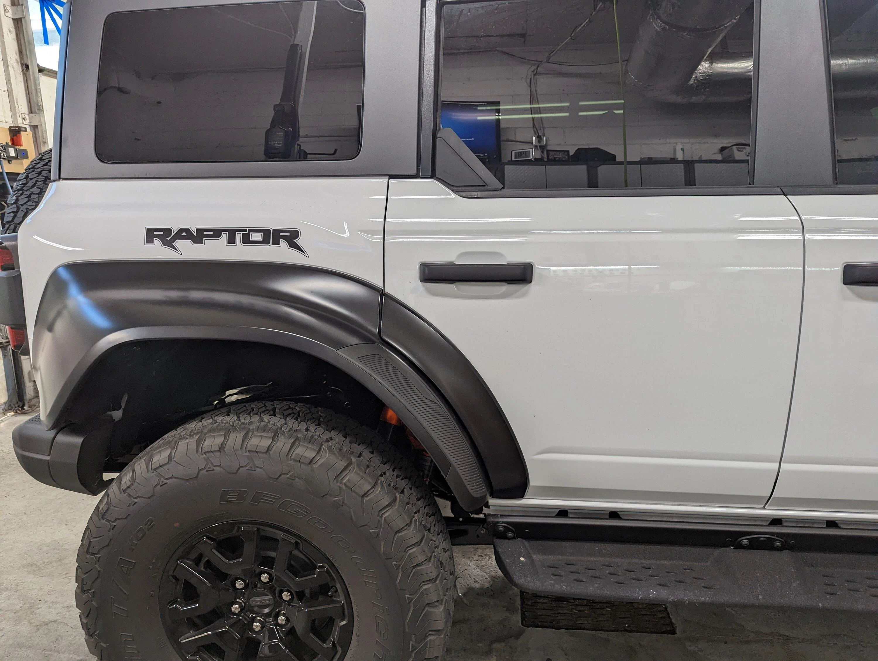 Ford Bronco Custom made my own Raptor factory graphic decal that was discontinued before production PXL_20221006_194320105
