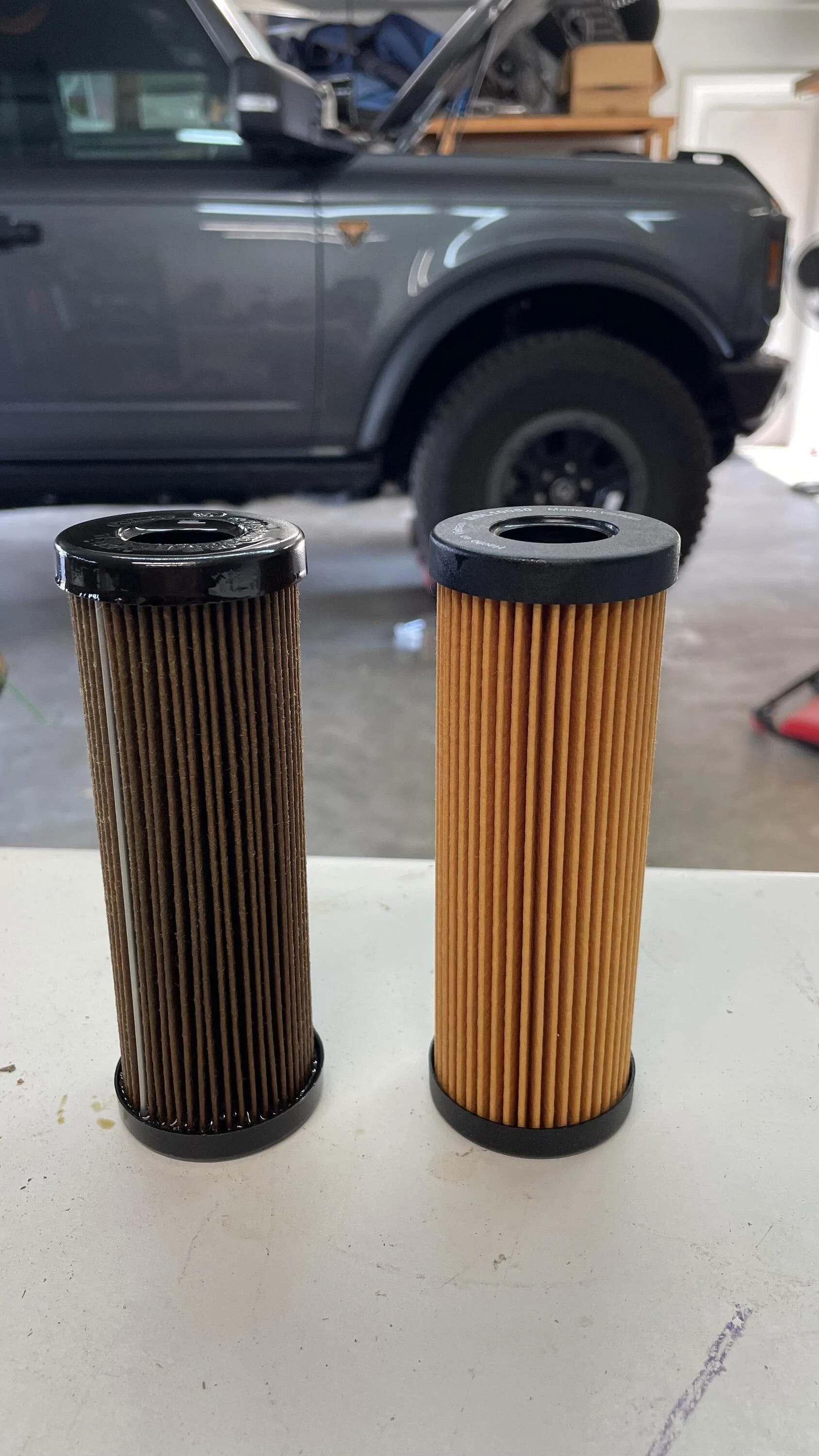 Ford Bronco Oil filter after only 5000 miles IMG_7485 copy