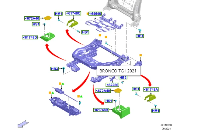Ford Bronco Drivers seat schematic? 1665173183495