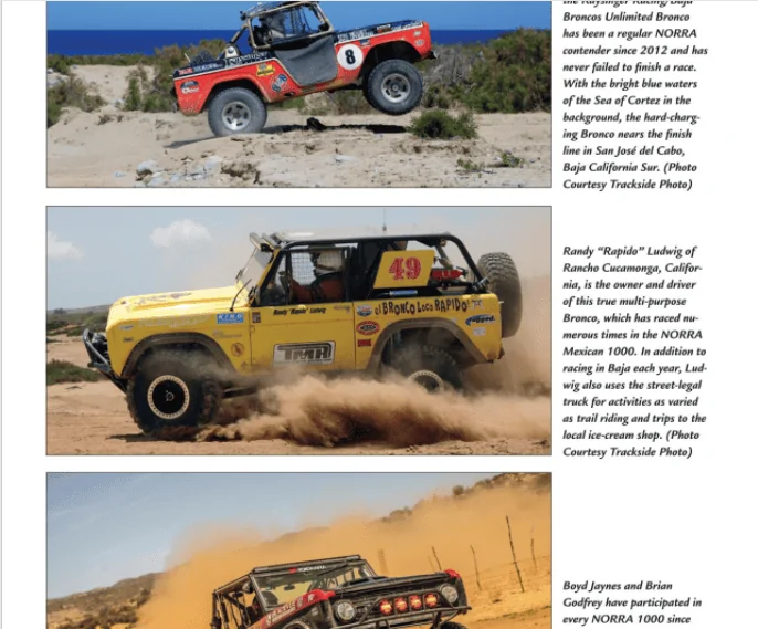 Ford Bronco Have you immortalized / memorialized your Bronco (posters, clothing, artwork, etc.). Show Us! From Todd Z Bronco Book