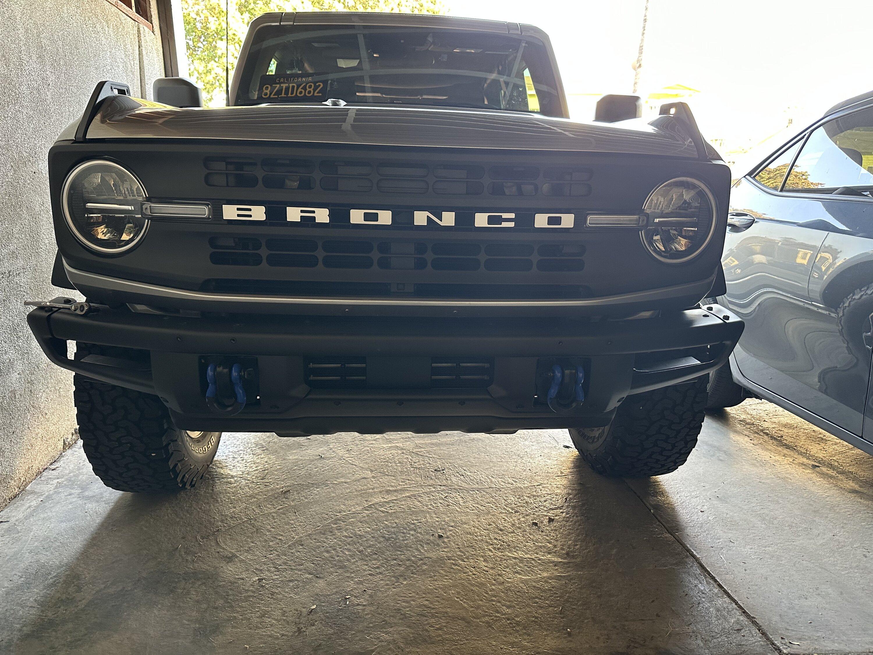 Ford Bronco Mabett Grille Guard Available Now 49E4E797-CF63-47FE-B50A-C2EE72EFA49A