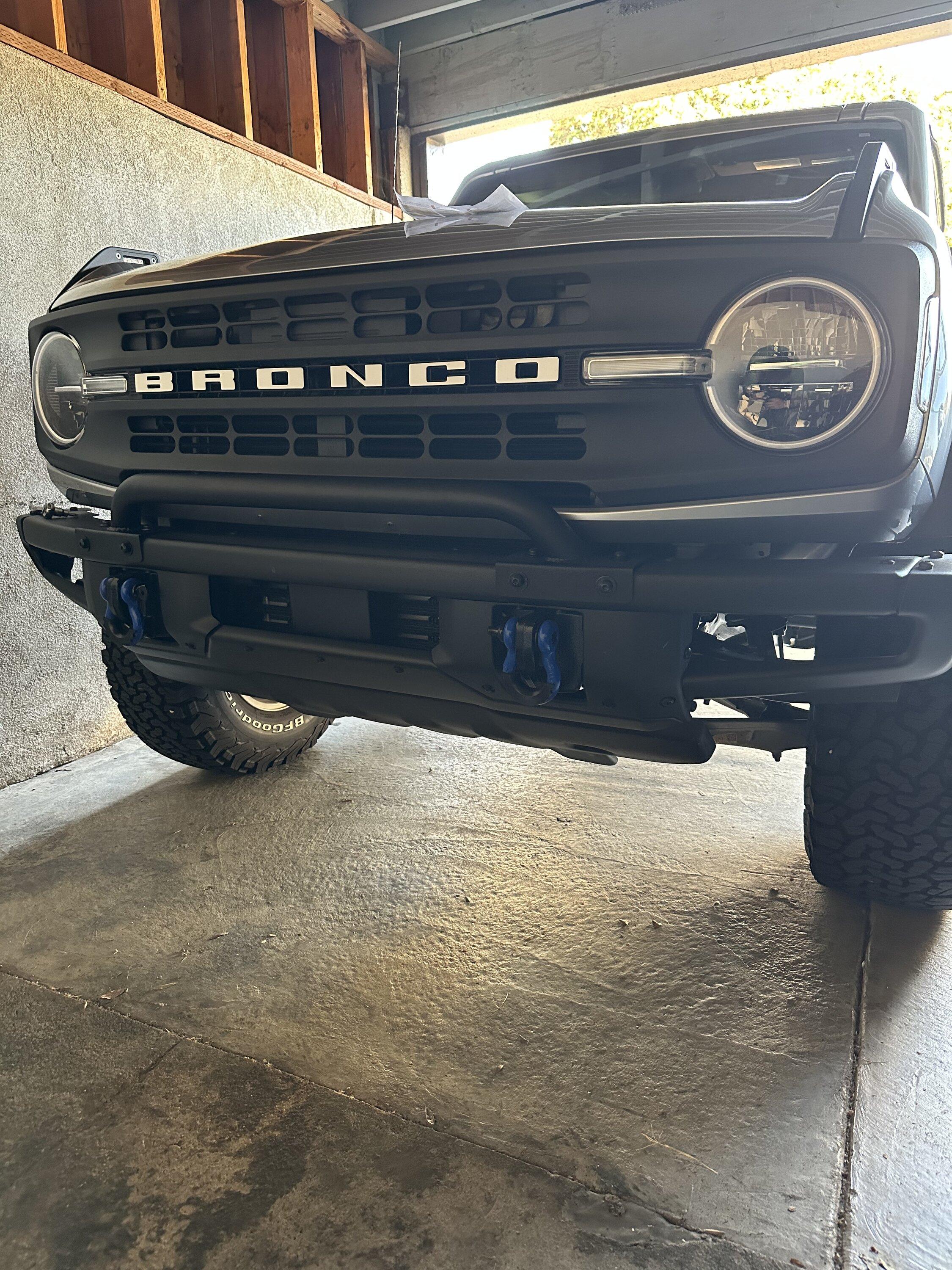 Ford Bronco Mabett Grille Guard Available Now 85A3A138-C106-45E3-B508-6F791A798E68