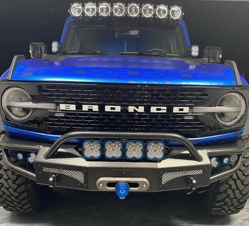 Ford Bronco BAMF Overland front winch bumper 1665195482655