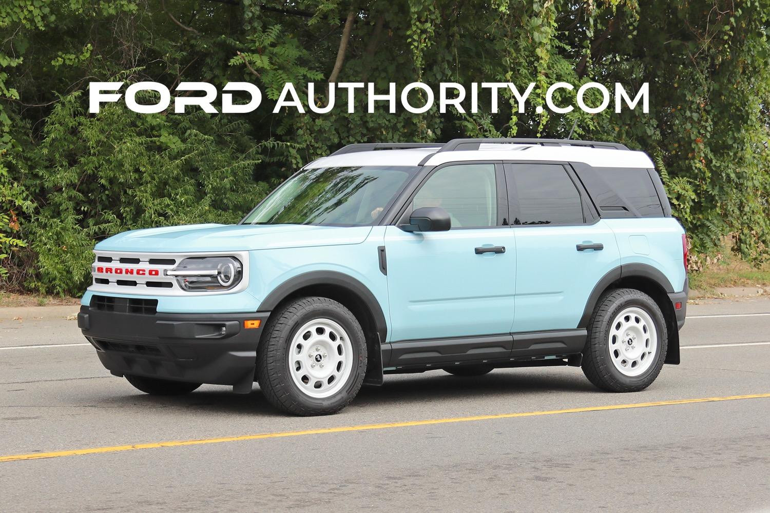 Cool Peak Blue Bronco Sport Images