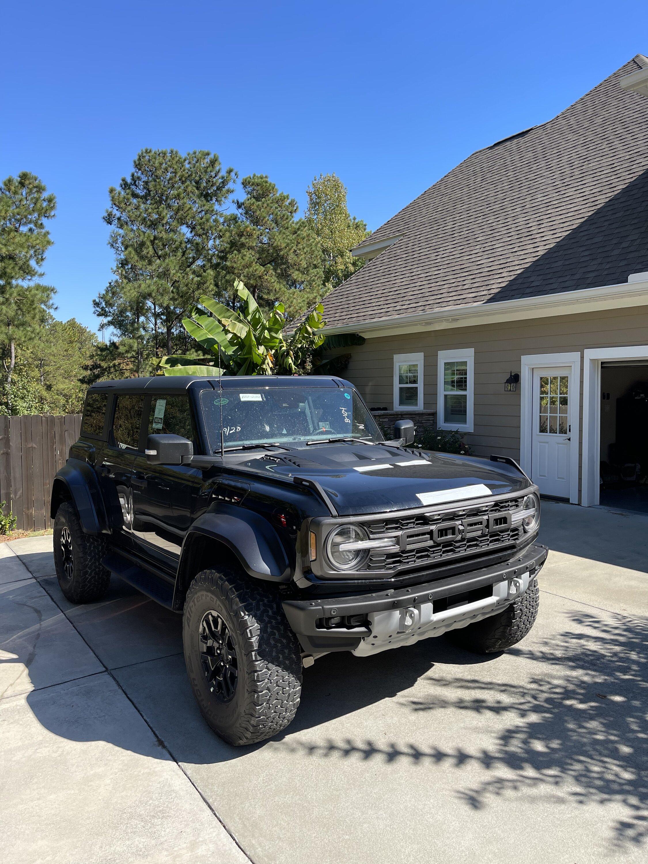 Ford Bronco Delivered Bronco Raptor photos thread F101AB80-B89B-4CF8-94DC-02CB3BF7A299