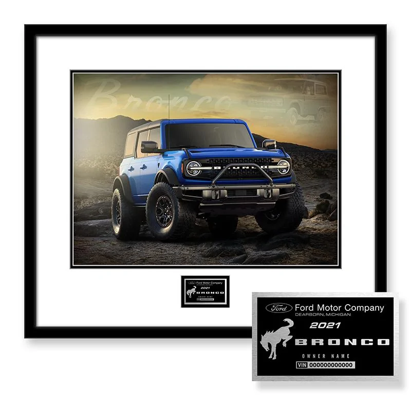 Ford Bronco Ford Bronco Images Archive (home, office, garage wall art) FE009-2021_Ford-Bronco_4D_LightningBlu