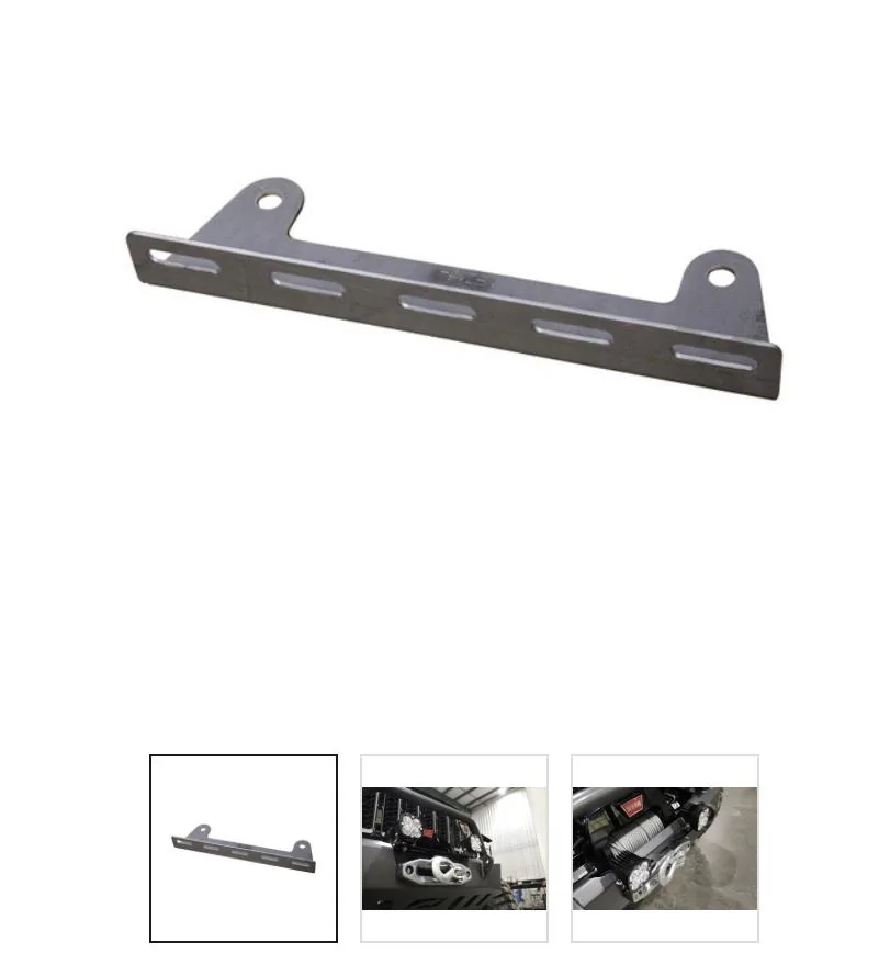 Ford Bronco BAMF Overland front winch bumper 1665243879849