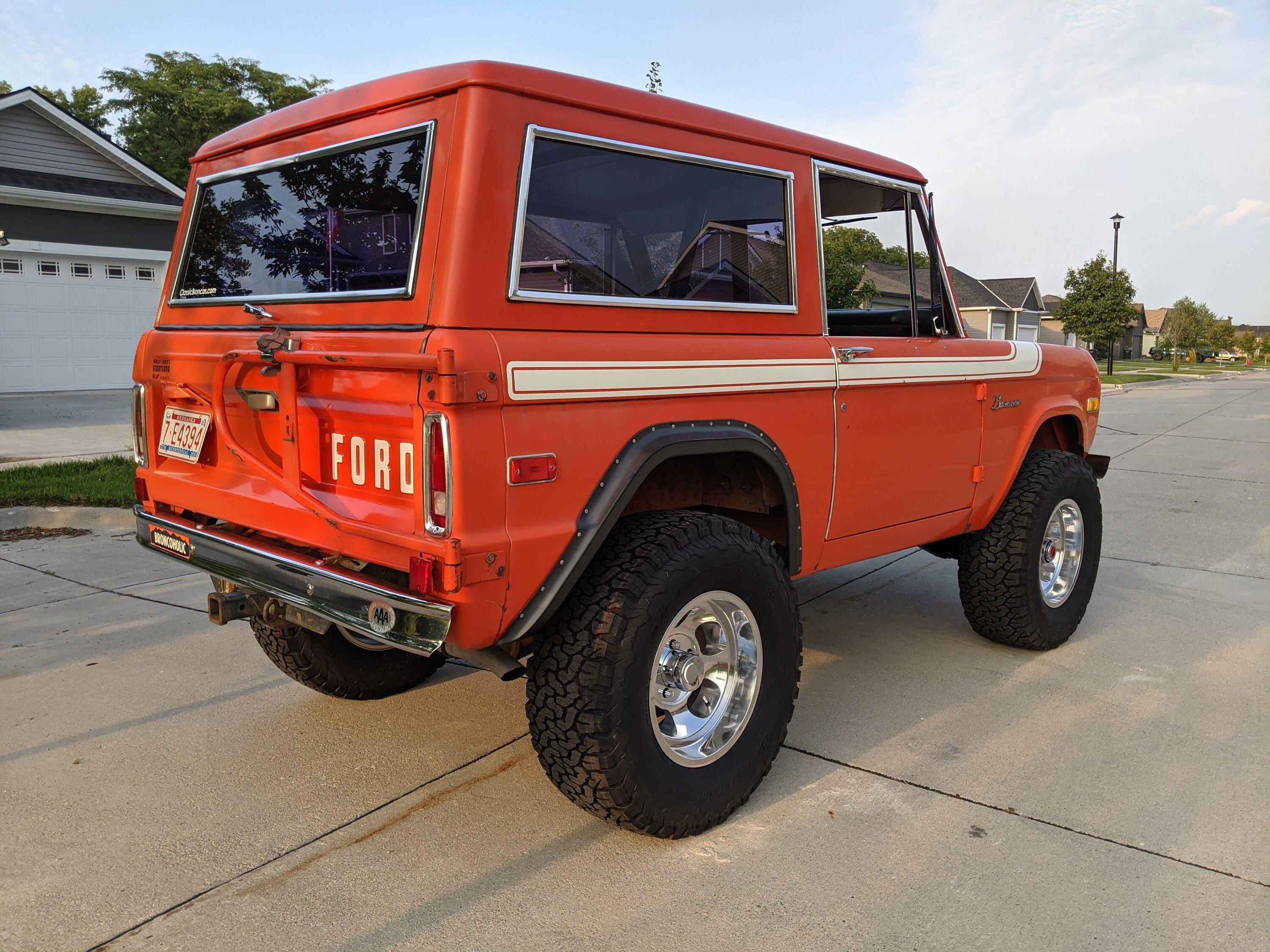 Ford Bronco Bronco Team 2 door. PXL_20210813_001355718