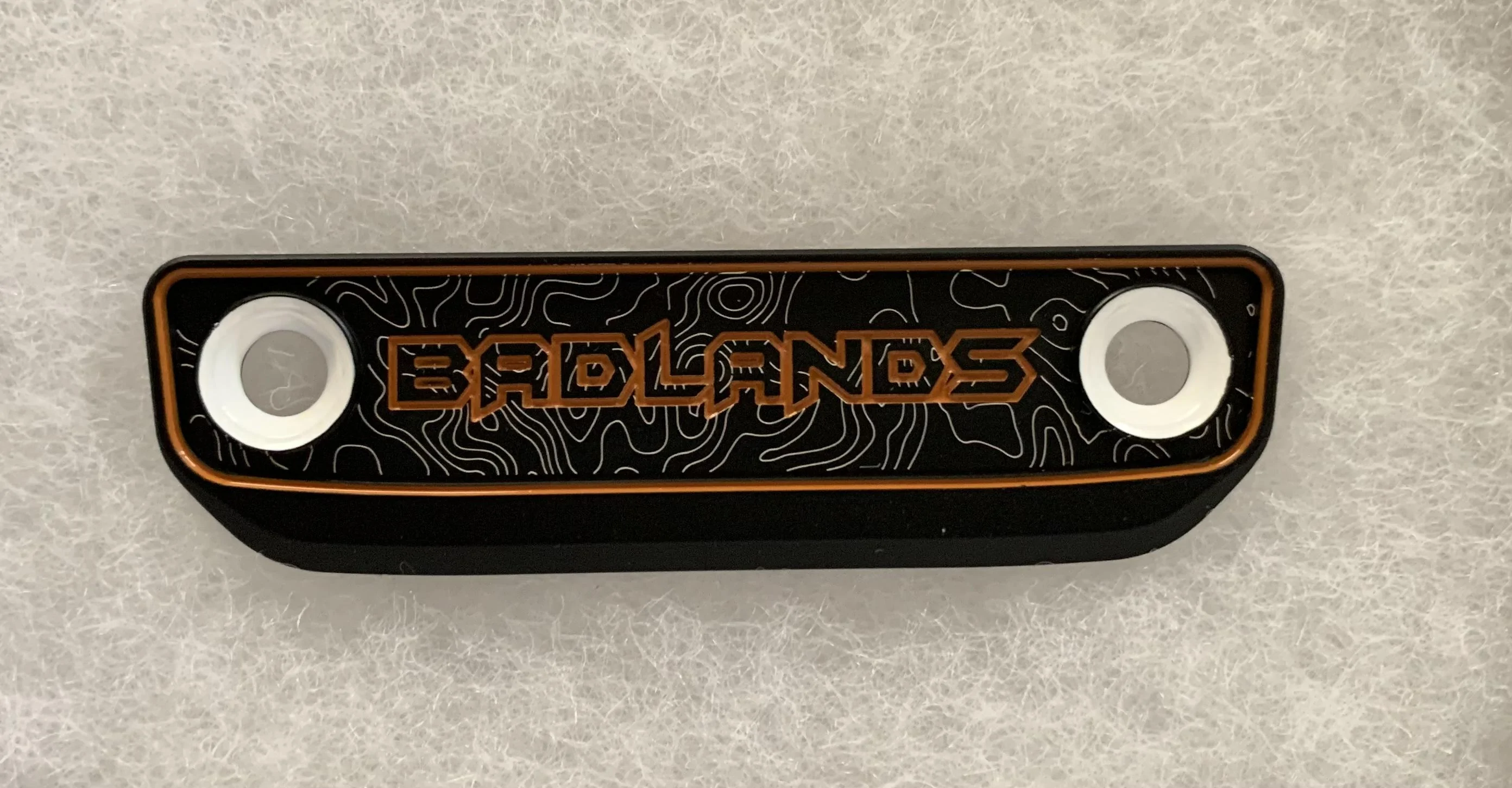 Ford Bronco AR | BADLANDS Center Console VIN Plate 309D2C46-B38F-4C52-A513-4034CF69F9DA