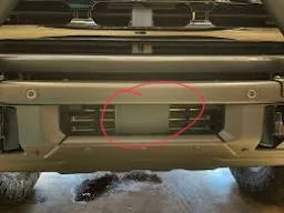 Ford Bronco Front sensors relocated BC52162D-3DB0-4DBB-8F5C-8F87B675B9A3