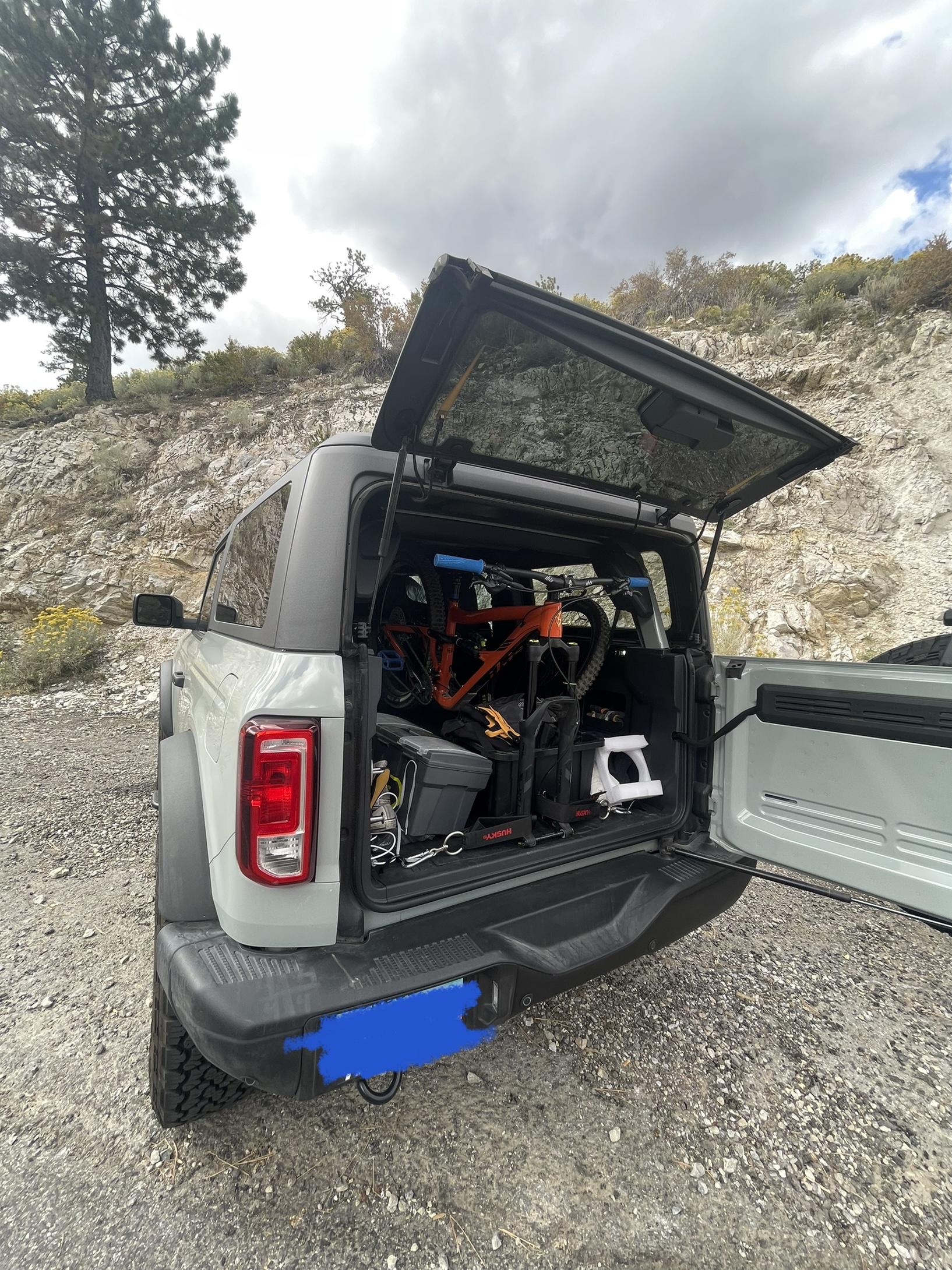 Ford Bronco 2 Door + a mountain bike.. she fits!! E8F92B7E-D798-4F9E-9E7A-8D4378F979A2