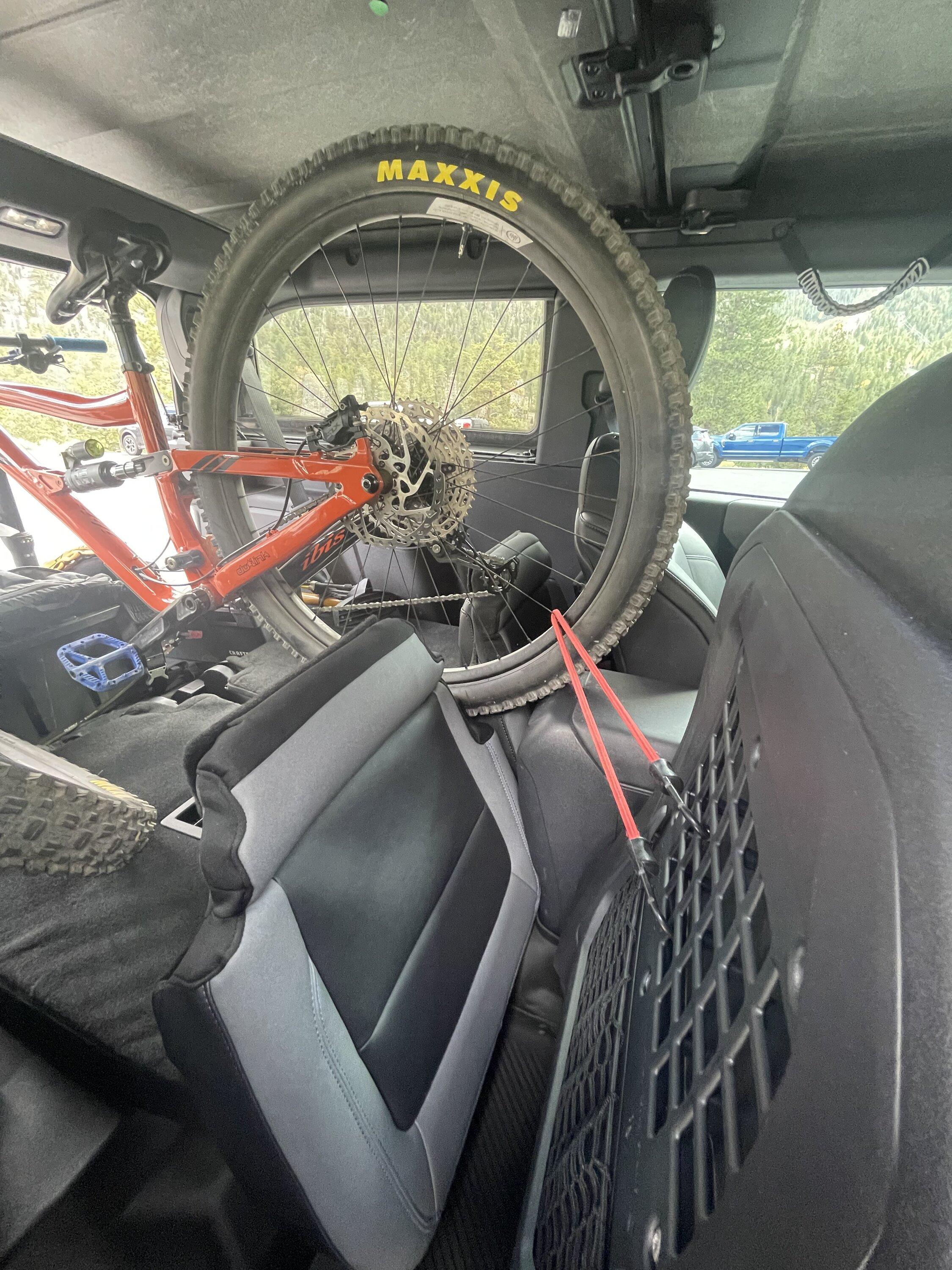 Ford Bronco 2 Door + a mountain bike.. she fits!! EC0635C6-B1E8-4712-81E4-AE10377E24EF