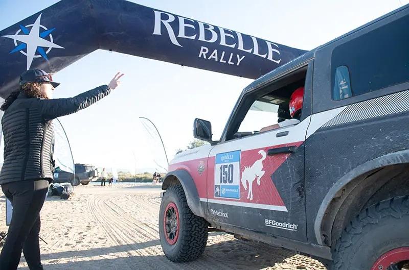 Ford Bronco 3 Bronco Teams Will Compete in 2022 Rebelle Rally 2021-Ford-Bronco-at-the-2021-Rebelle-Rally-Exterior-002-Rear-Three-Quarters