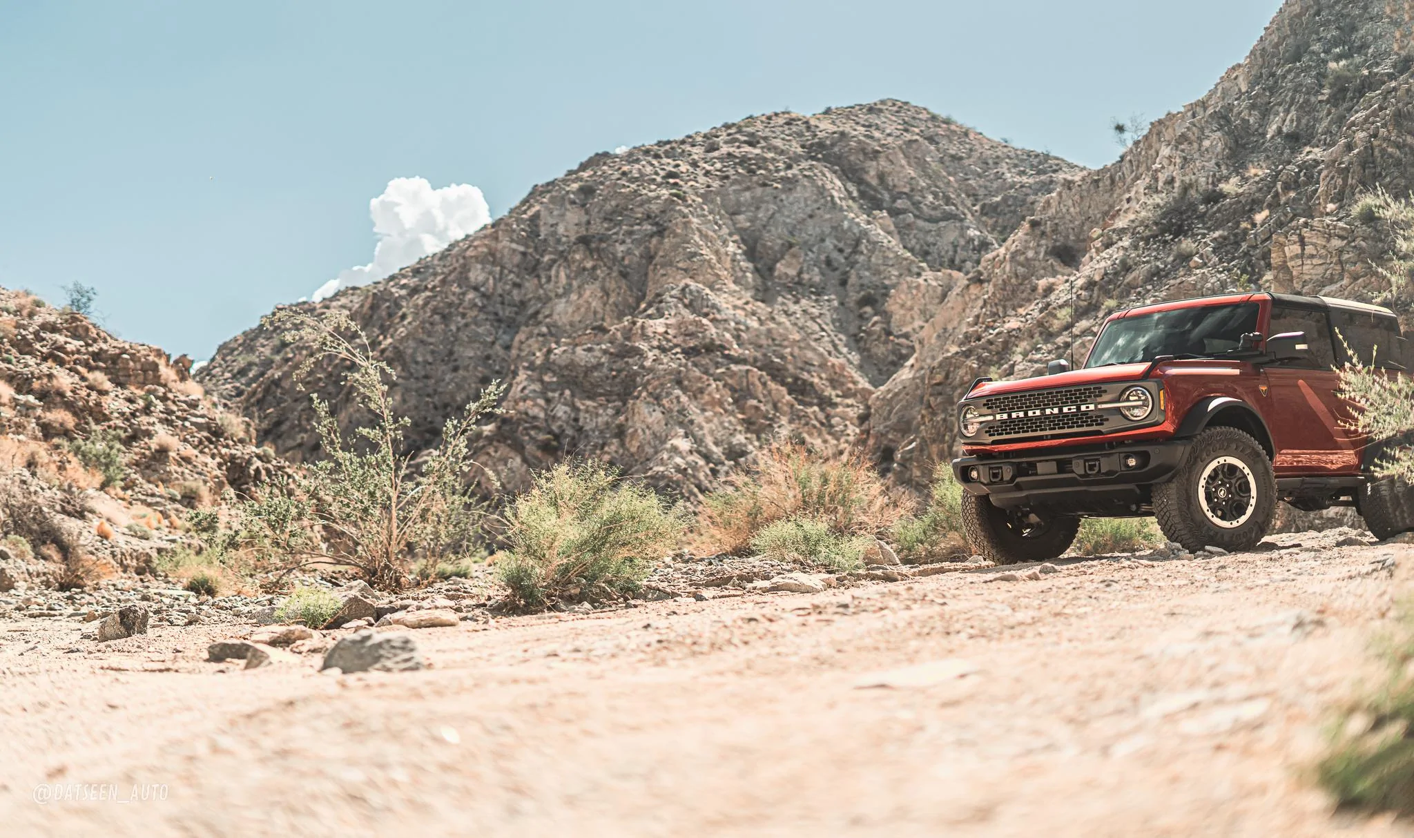 Ford Bronco Joshua Tree - Berdoo Canyon and Old Dale Road - 2 Door Bronco Solo Trip. DSC04436-Pano