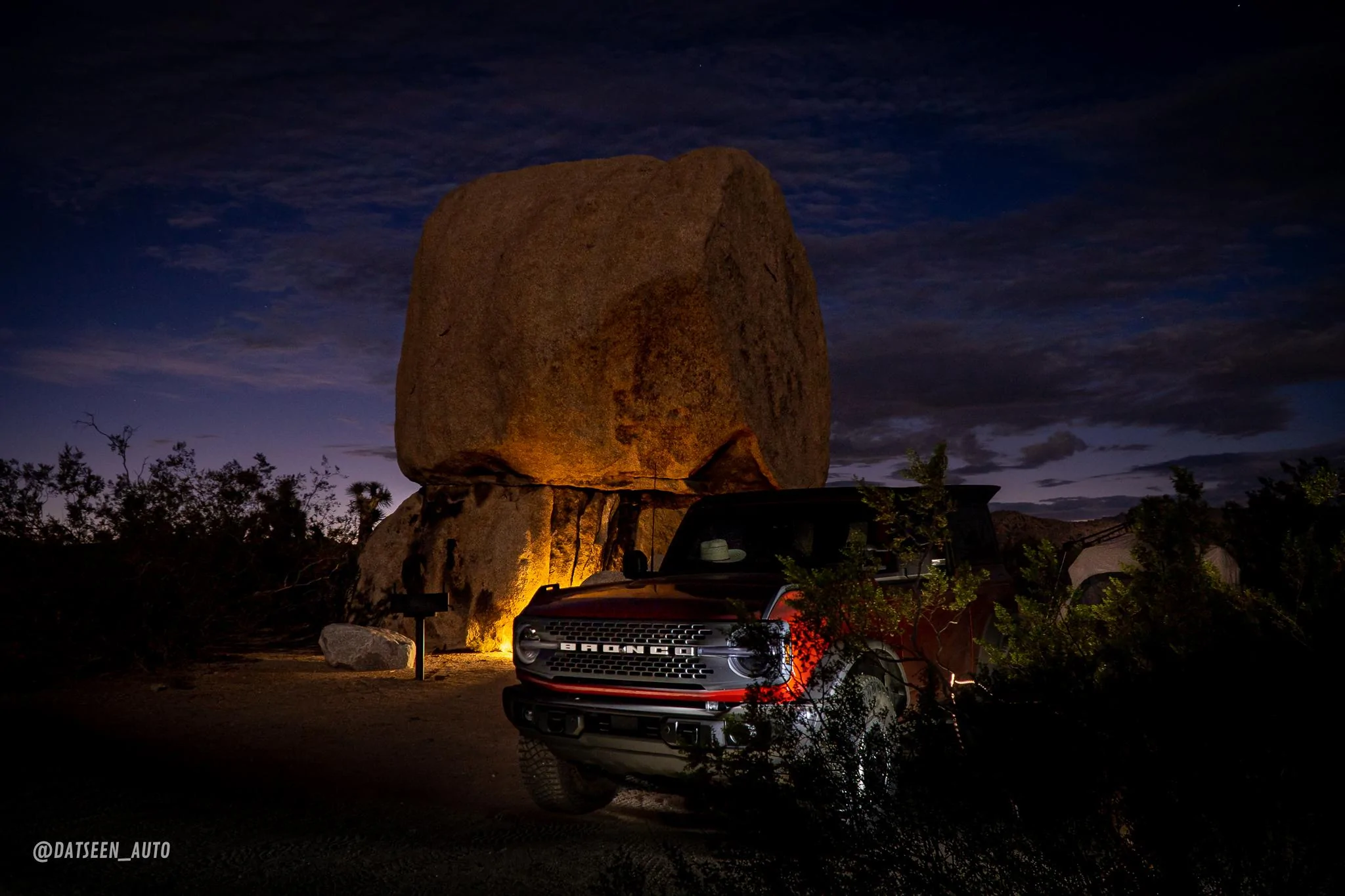 Ford Bronco Joshua Tree - Berdoo Canyon and Old Dale Road - 2 Door Bronco Solo Trip. DSC04587