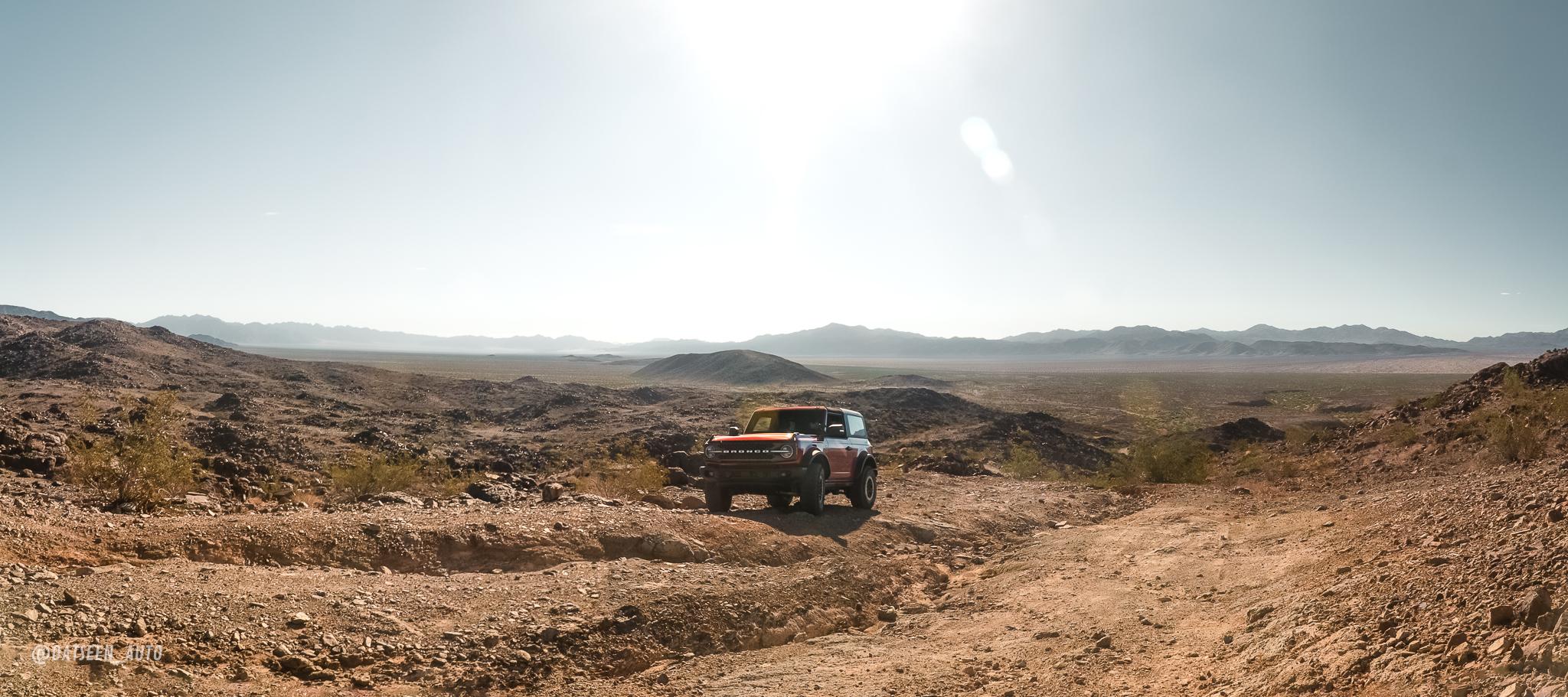 Ford Bronco Joshua Tree - Berdoo Canyon and Old Dale Road - 2 Door Bronco Solo Trip. Untitled_Panorama-1