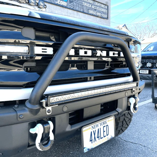 Ford Bronco Light bar on MOD front bumper 1665418624518
