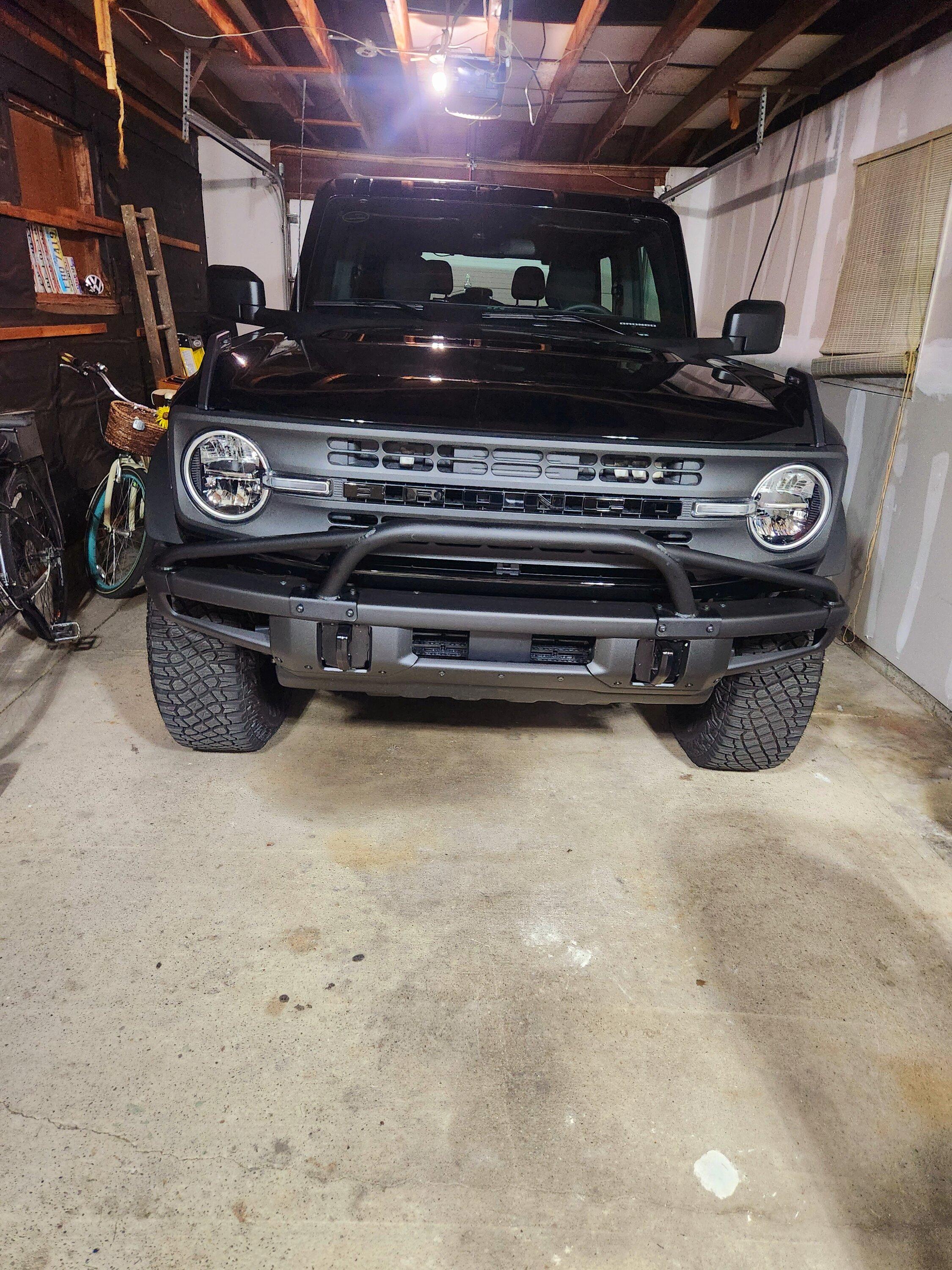 Ford Bronco Grill Guard Options for Steel Modular Bumper? 20220913_202337