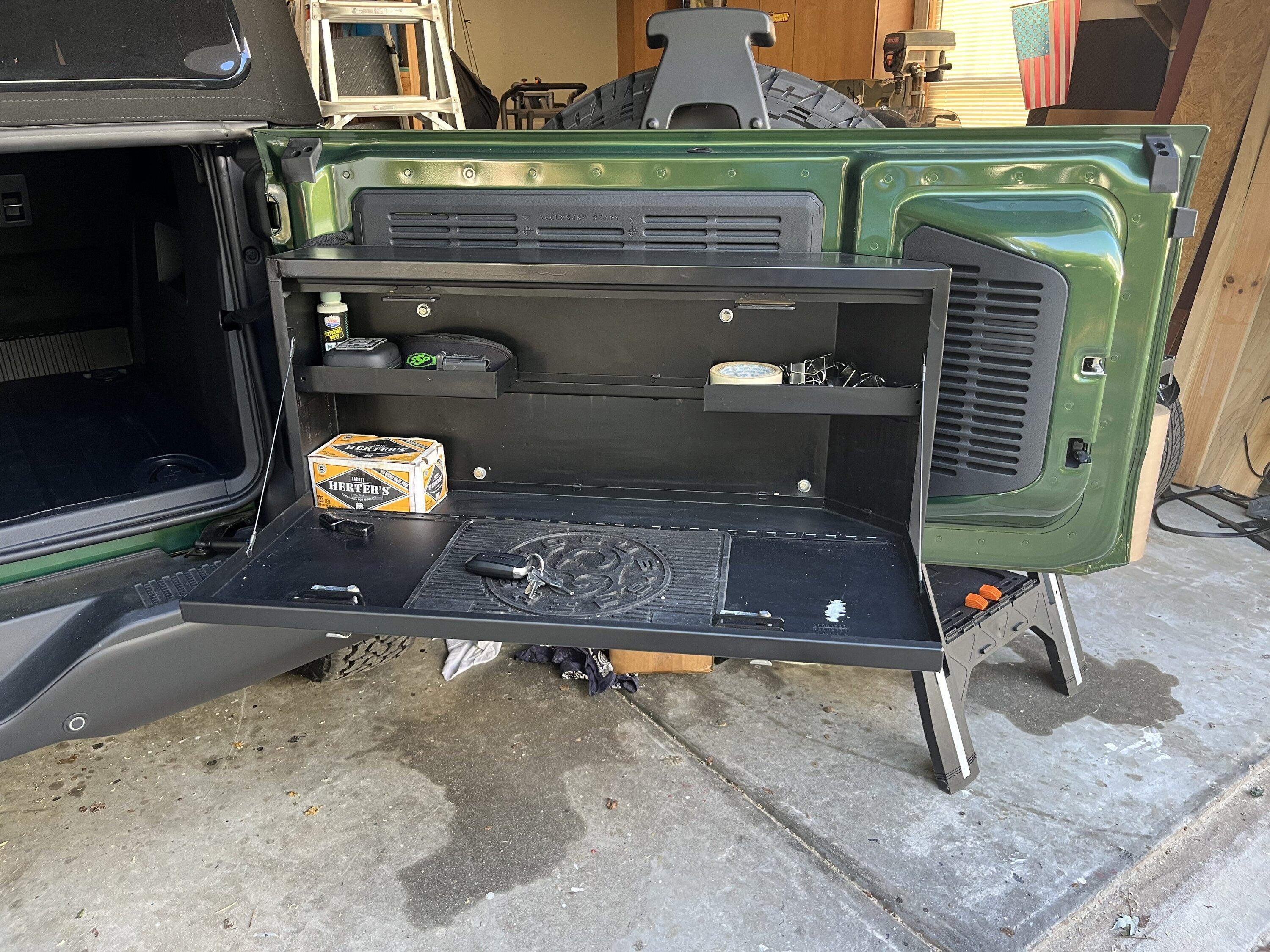 Ford Bronco Tailgate security box 69CE696C-D10E-4861-A620-715E4B471968