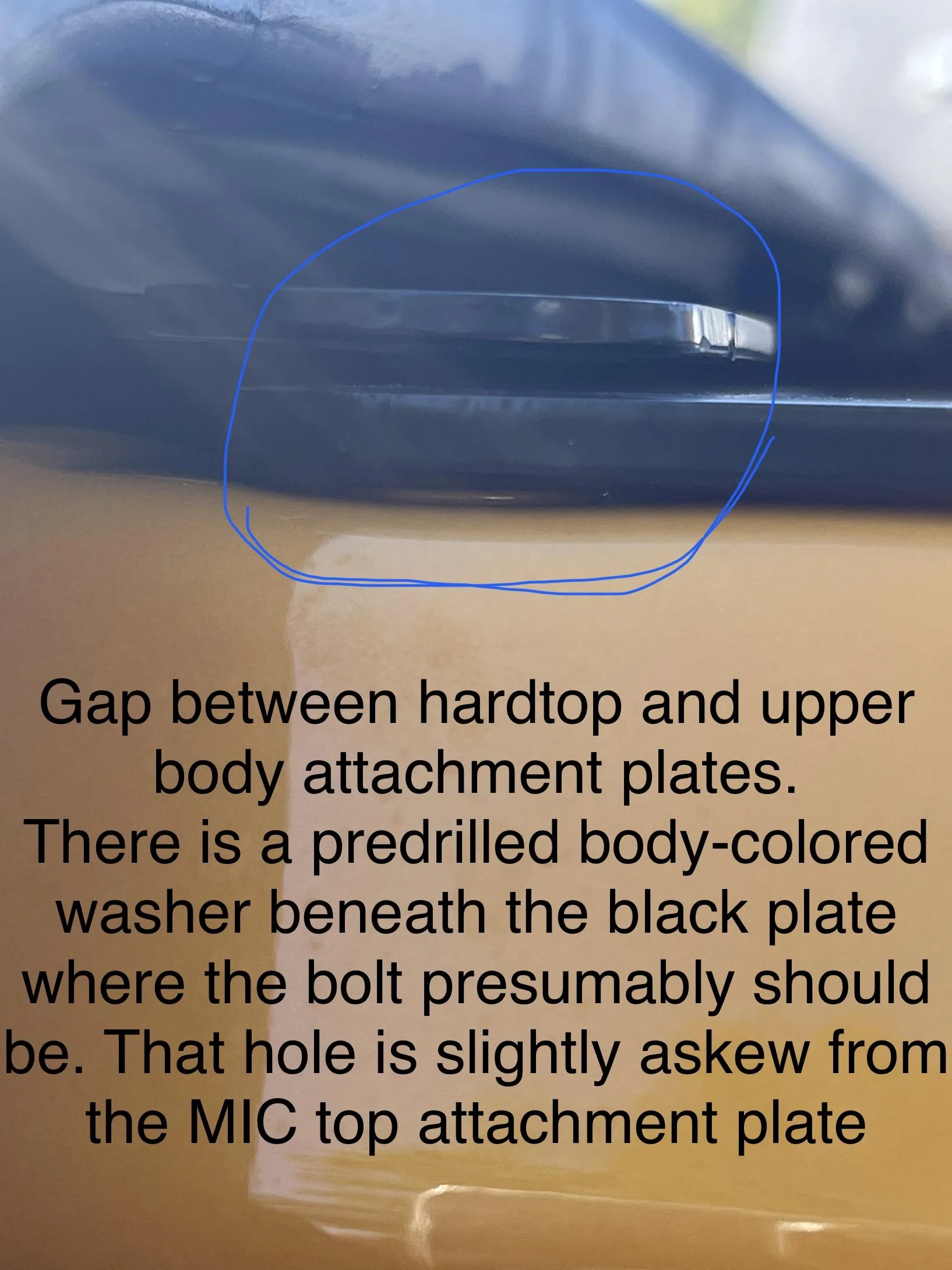 Ford Bronco UPDATE/ Ford IS Warranting MIC top v2 developing  hairline cracks 089C4678-26BC-43FA-A3BA-F04CA5D1808C