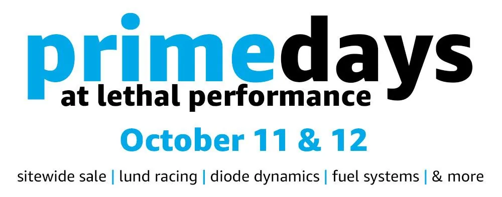 Ford Bronco PRIME DAYS | YOUR CHANCE TO SAVE AT LETHAL PERFORMANCE!! primedaysheader2