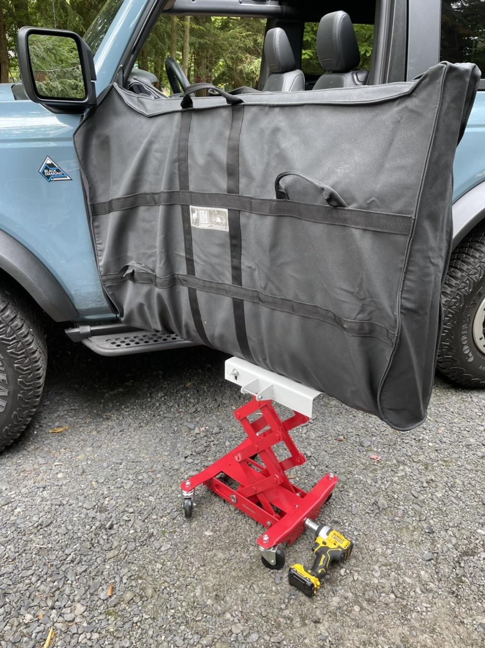 Ford Bronco Oopsie... dropped and dented my door this weekend 1BE8F9ED-E087-4A67-9B63-2A483128226B