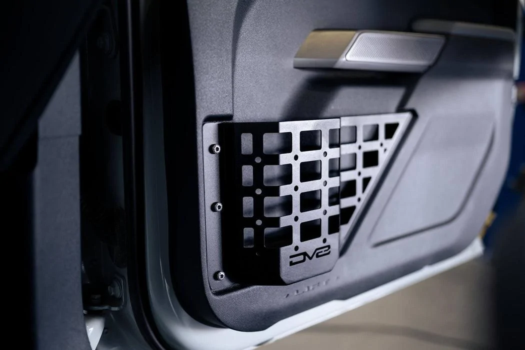 Ford Bronco DV8 Offroad | Front Door Pocket Molle Panels bronco-door-molle-panels_1051x700