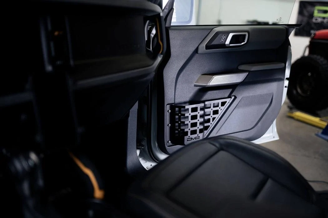 Ford Bronco DV8 Offroad | Front Door Pocket Molle Panels ford-bronco-door-molle-panels_1051x700