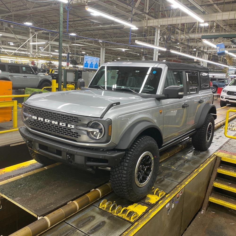 Ford Bronco 9/19/22 Build Week bronco