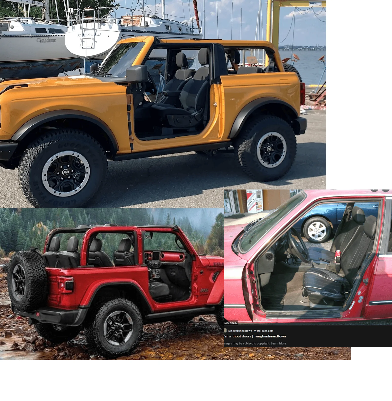 Ford Bronco Oopsie... dropped and dented my door this weekend 1665594934281