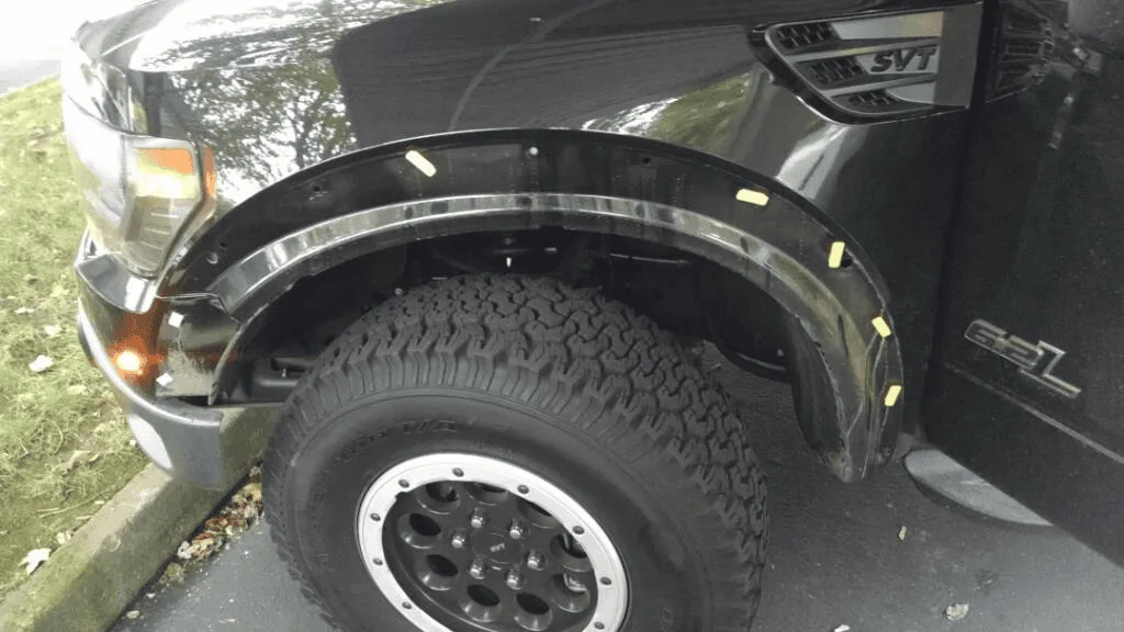Ford Bronco Painted separate fender flares 1583518961839