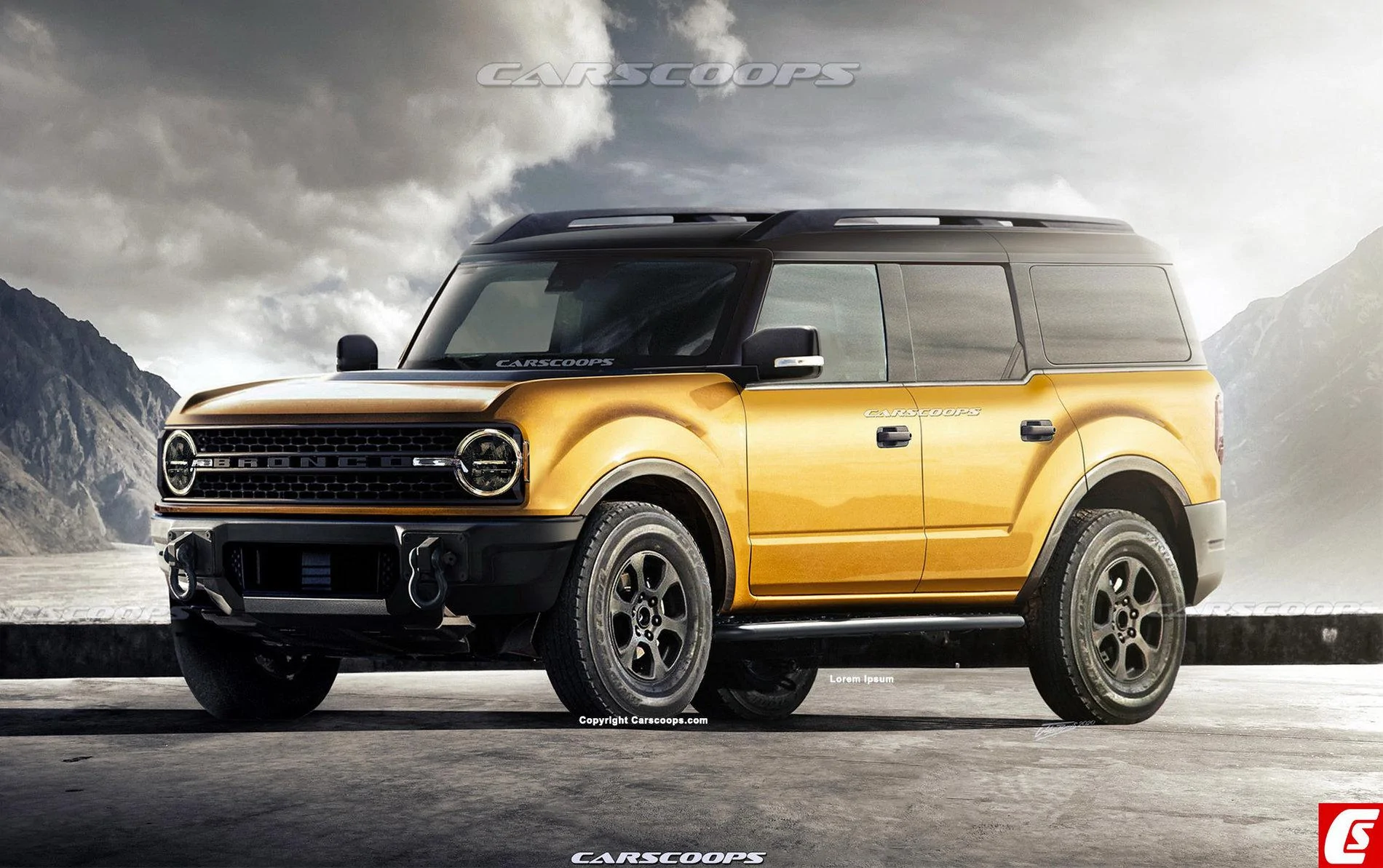 Ford Bronco Renders/pics so far... 2021-Ford-Bronco-CarScoops-1