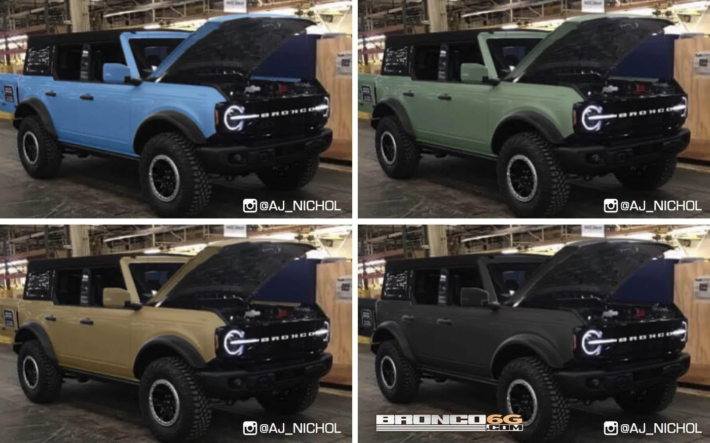 Ford Bronco 2021 Ford Bronco 4 Door and 2 Door Revealed! 2021 Bronco 4 Door Color Options
