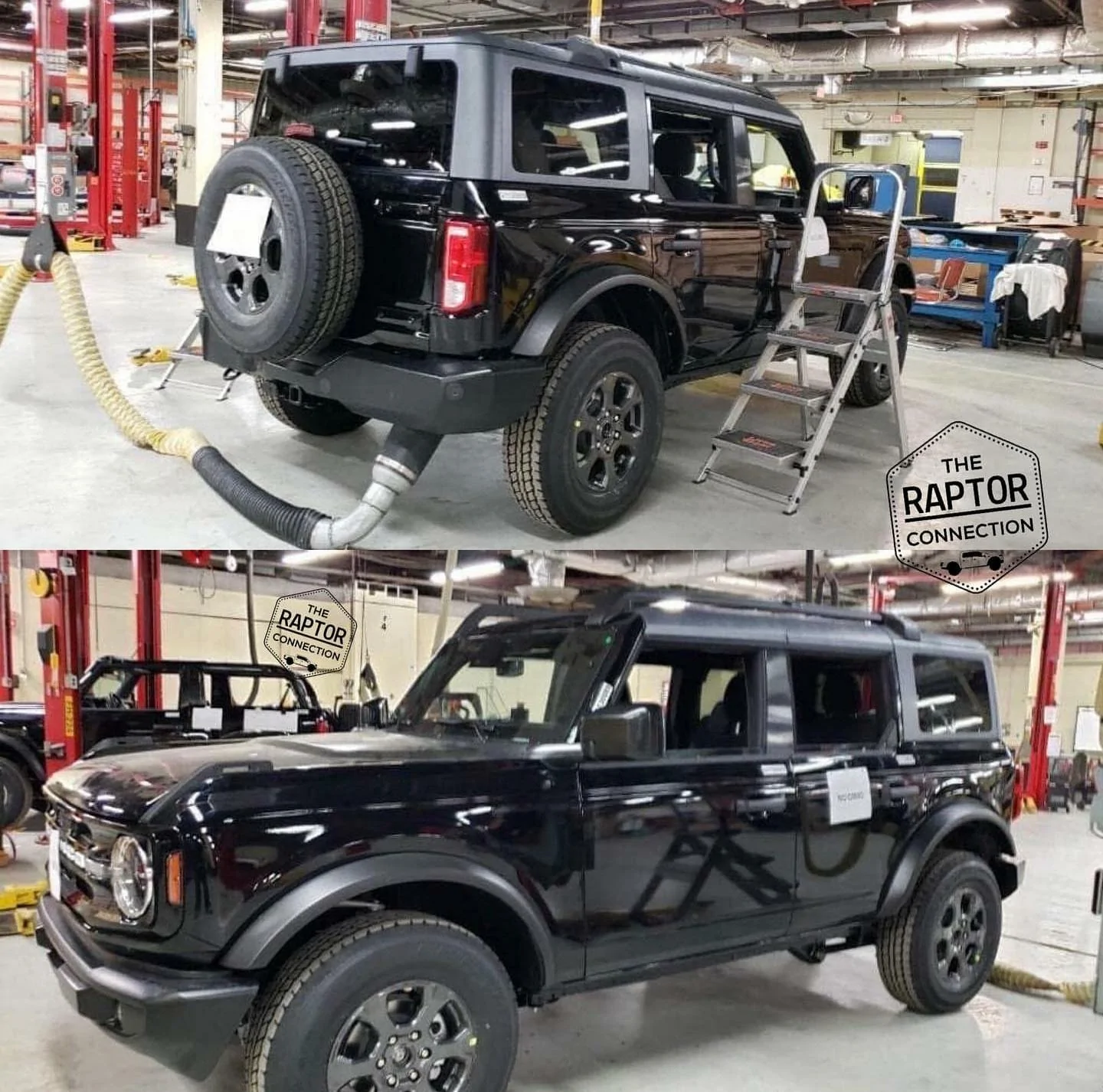 Ford Bronco Soft top vs hardtop vs ??? Leaked 2021 Ford Bronco 4 Door Black 2 Door Topless Pics