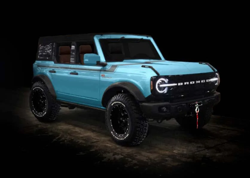 Ford Bronco Customized 2021 Bronco inspired by Maxlider Bronco bronco-maxslider-light