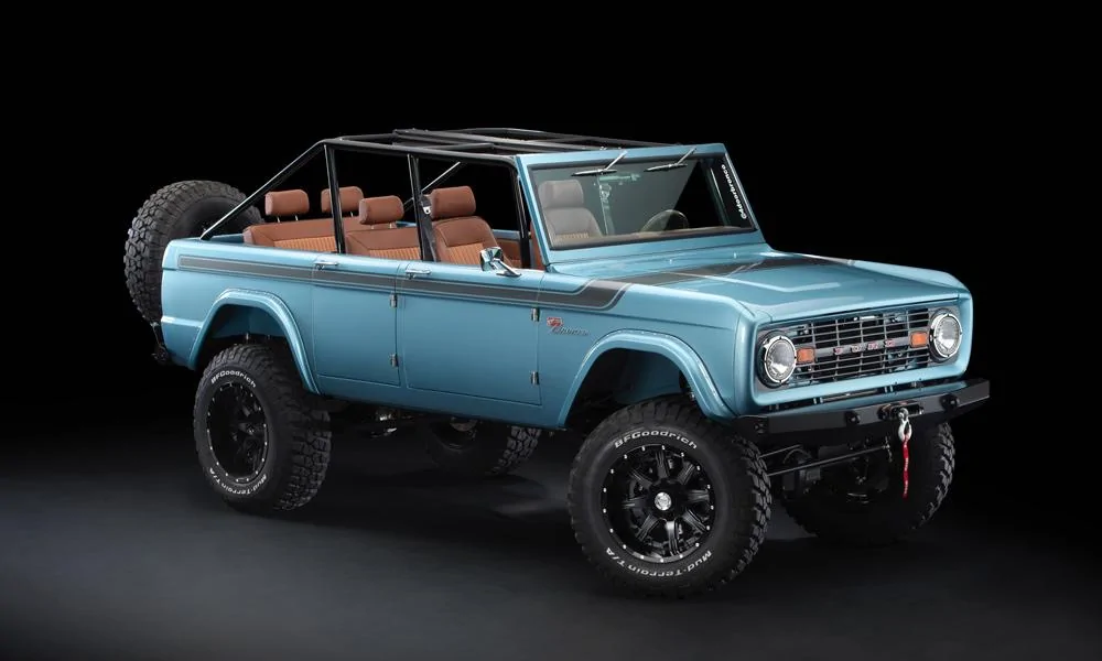 Ford Bronco Customized 2021 Bronco inspired by Maxlider Bronco Maxlider-1966-4-Door-Ford-Bronco-Four-Horseman-Custom-1