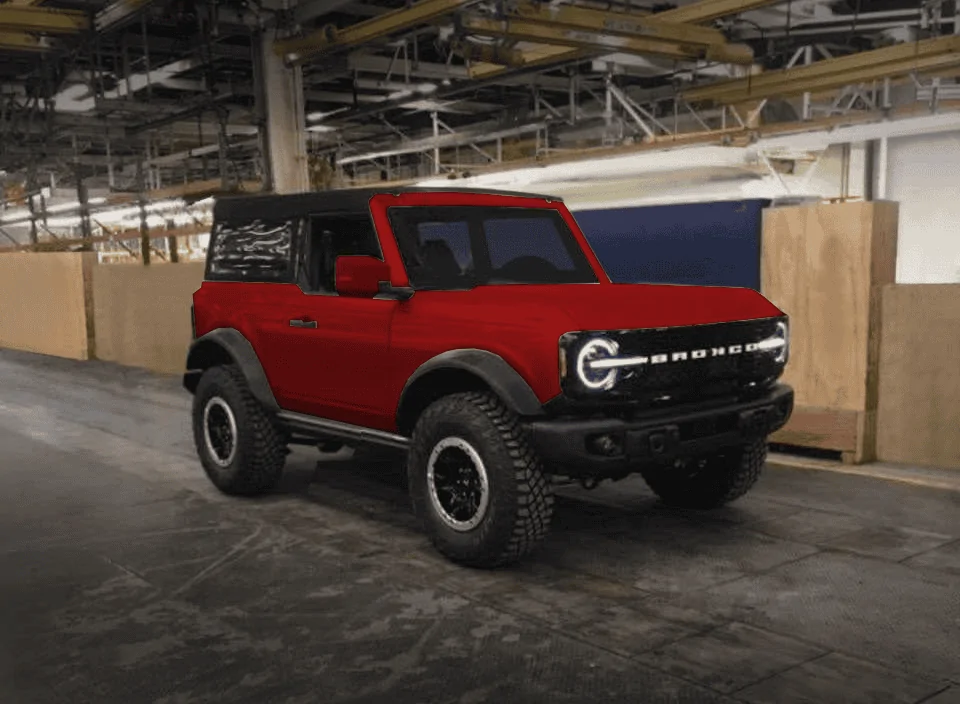 Ford Bronco Lucid Red Pearl thread 1584139811436