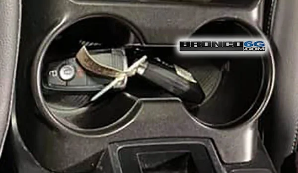 Ford Bronco Here's the Key Fob for 2021 Bronco 2021 Ford Bronco Key Fob Front