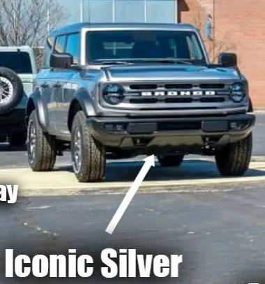 Ford Bronco Big Bend Bronco Thread 2021 Ford Bronco Antimatter Blue Iconic Silver Cactus Gray 2-door Bronco