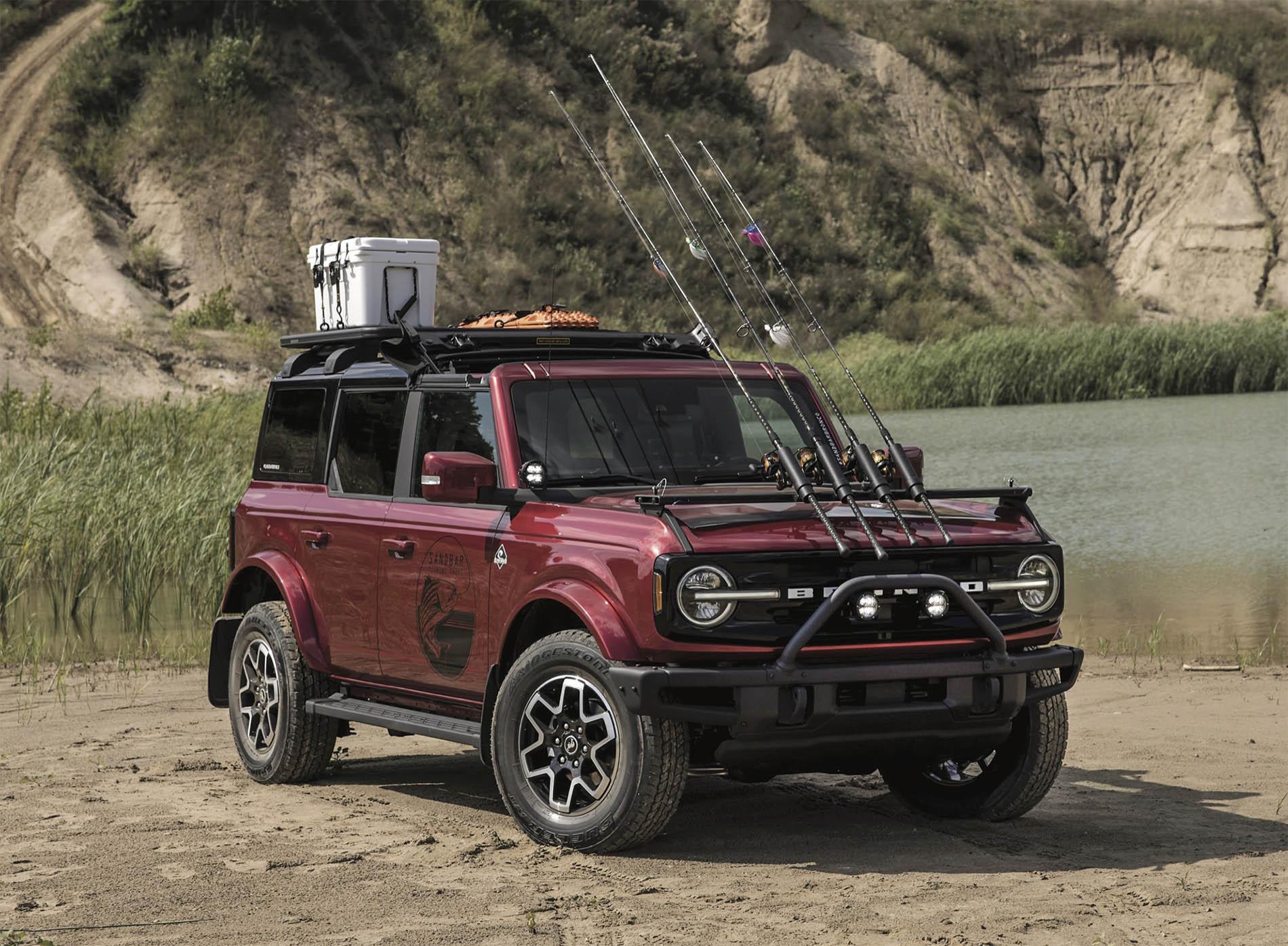 Ford Bronco Antimatter Blue Thread co-four-door-outer-banks-fishing-guide-concept-