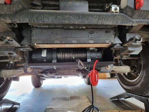 Ford Bronco Hidden Winch for Modular Bumper Options 1569