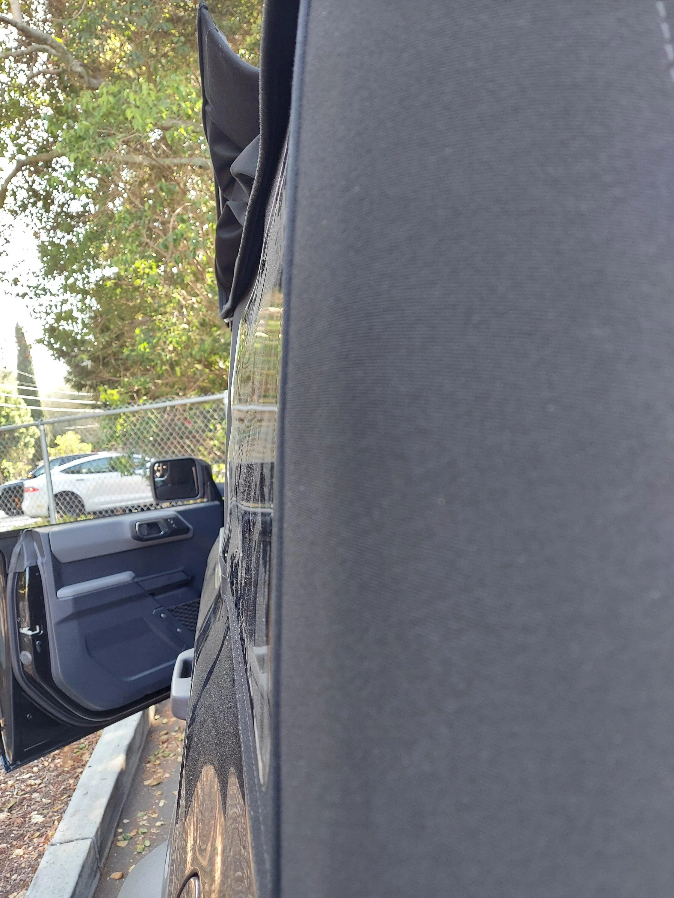 Ford Bronco Temporary fix for Bronco's wavy plastic windows 20221012_143431