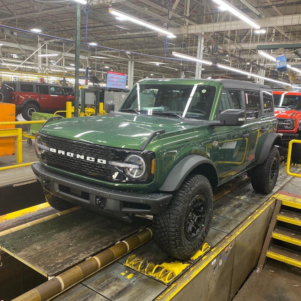 Ford Bronco 9/5/22 Build week group 1665617243645