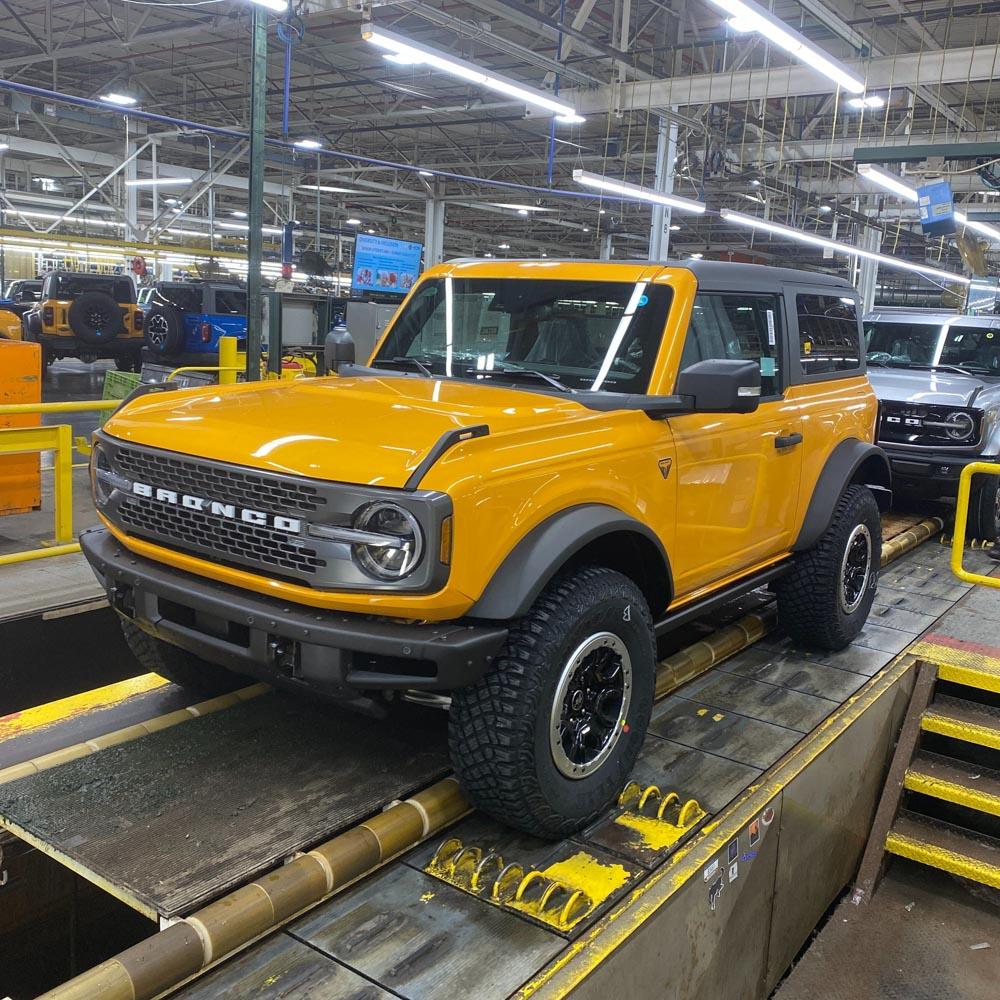 Ford Bronco 8/15/22 Build Week Group image
