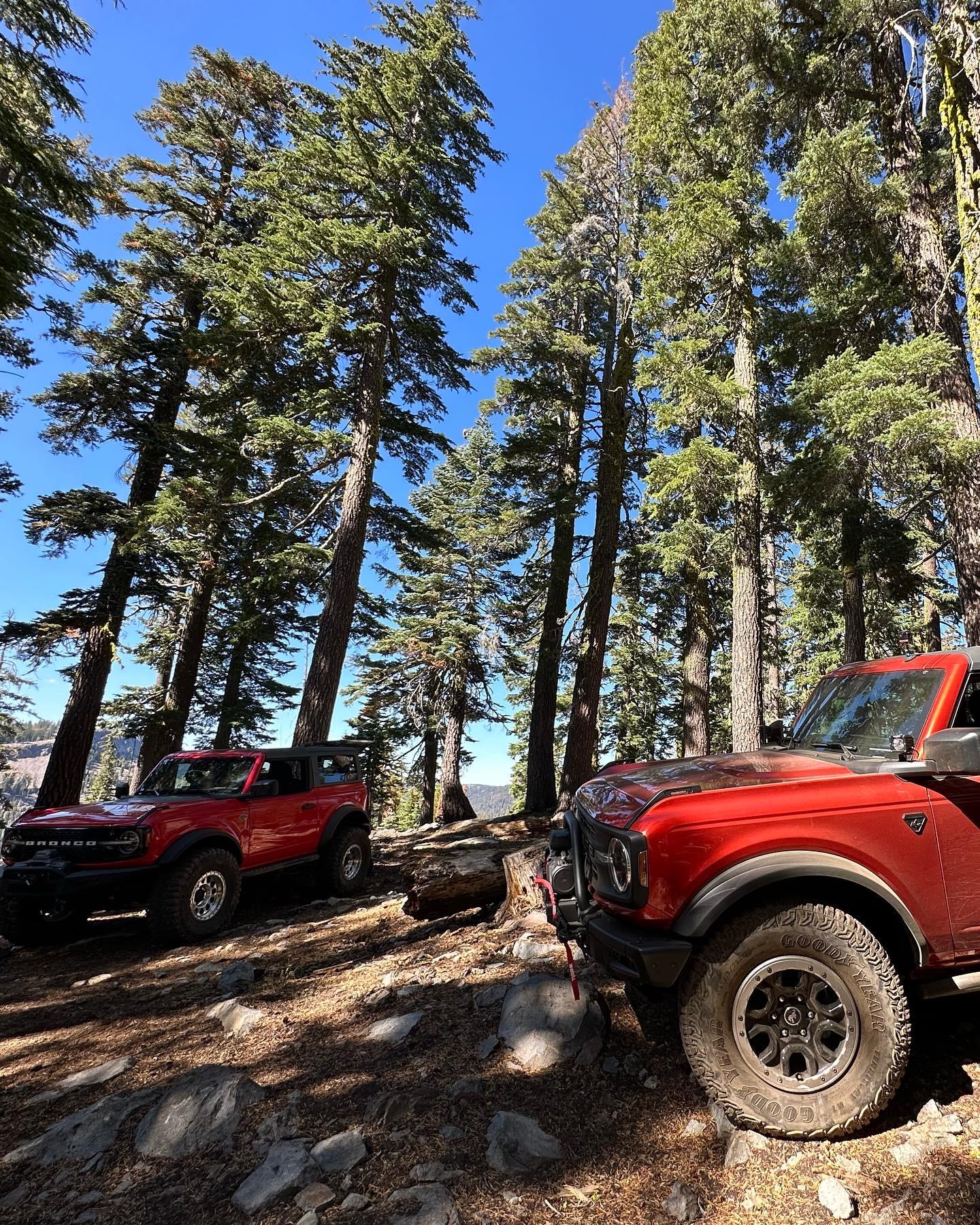 Ford Bronco Ellis Peak.  Two Broncos, Seven Jeeps, and an FJ 547E4244-388F-4A48-B81D-BBBE4D8B12B2